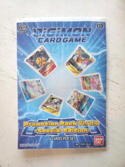 Digimon Card Game TCG Promotion Pack Version 0.0 Special Edition New Sealed - Image 1