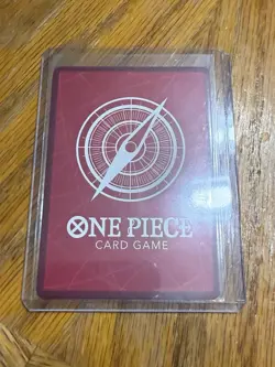 Monkey D. Luffy Trading Card One Piece TCG OP13-001 Leader Parallel NM - Image 2