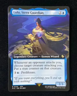 2025 Magic The Gathering Square Enix Borderless R 0143 Lulu Stern Guardian GAV - Image 1
