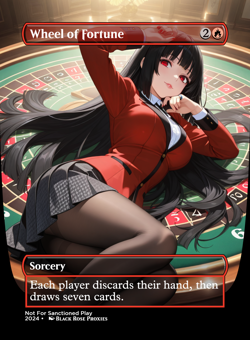 Wheel of Fortune - MTG Anime Custom Playtest - Image 1