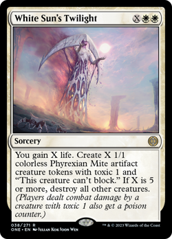White Sun's Twilight Phyrexia: All Will Be One PLD Rare CARD ABUGames - Image 1