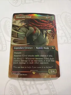 Amarant Coral, Magic The Gathering, Final fantasy, Borderless Foil 457 - Image 1