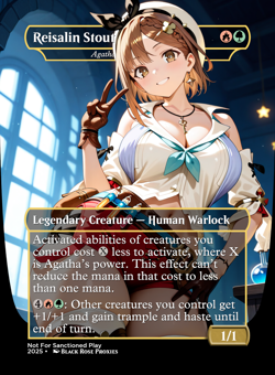 Ryza V2 (Agatha of the Vile Cauldron/Agatha's Soul Cauldron) - MTG Anime Playtes - Image 1