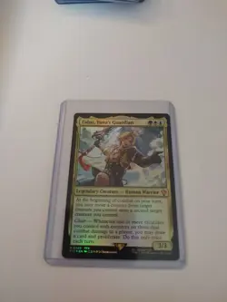 MTG Final Fantasy Tidus Yunas Guardian Foil #0005 With Sleeve - Image 1