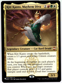 Kitt Kanto, Mayhem Diva 004/093 Non Foil The List Reprints MTG Near Mint - Image 1