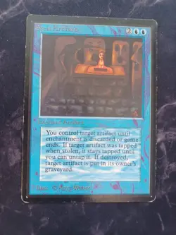 Steal Artifact Beta MTG Black Border MP - Image 1