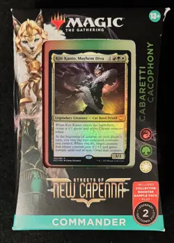 Magic the Gathering MTG Streets New Capenna Commander Deck Cabaretti Cacophony - Image 1