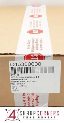 MAGIC THE GATHERING MTG RAVNICA ALLEGIANCE PRE-RELEASE KIT CASE FACTORY SEALED - Image 1