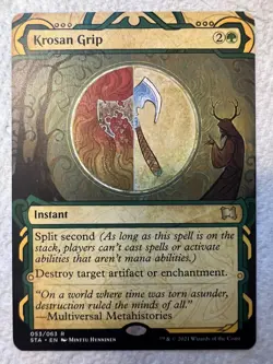 MTG Krosan Grip Strixhaven: Mystical Archives 053/063 Regular Rare - Image 1