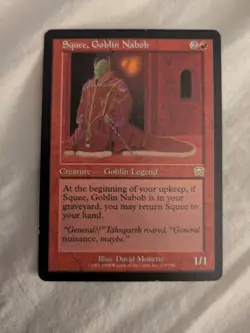 MTG Mercadian Masques Squee, Goblin Nabob - Image 1