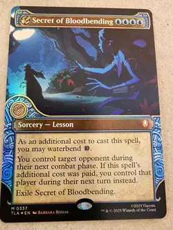 Secret of Bloodbending - #337 Foil (Showcase) Avatar: The Last Airbender - Mtg - Image 1