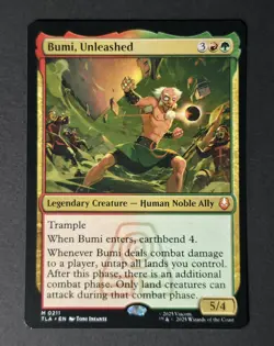 [NM] MTG Avatar The Last Airbender: Bumi Unleashed #211, Mythic Regular - Image 1