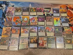 MTG Marvel Spider-Man Foil,mythic,rare Cards Borderless & Regular Nm Lot Of 32 - Image 1
