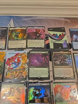 MTG Marvel Spider-Man Foil,mythic,rare Cards Borderless & Regular Nm Lot Of 32 - Image 3