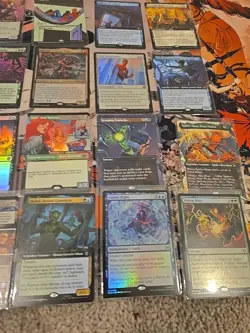 MTG Marvel Spider-Man Foil,mythic,rare Cards Borderless & Regular Nm Lot Of 32 - Image 5