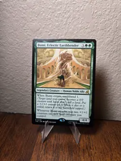 Bumi, Eclectic Earthbender MTG Avatar: The Last Airbender: Eternal-Legal Regular - Image 1