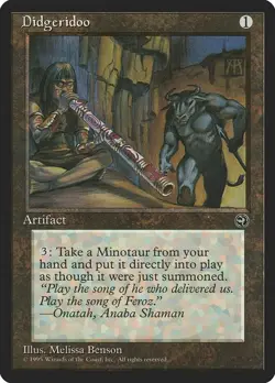 Didgeridoo Homelands Rare MP Magic: The Gathering Normal - Image 1