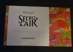 MTG Secret Lair Flower Power Non-Foil IN-HAND - Image 1