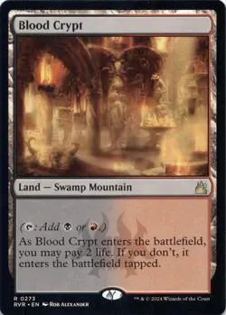 Blood Crypt Ravnica Remastered - Magic MTG NM - Image 1