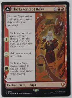 The Legend of Roku/ Avatar Roku #145 M Non-Foil NEW MTG TLA - Image 1