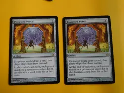 MTG Card. Possessed Portal x2 Fifth Dawn Artifact rare 2 cards - Image 1