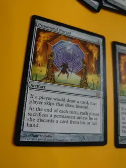 MTG Card. Possessed Portal x2 Fifth Dawn Artifact rare 2 cards - Image 4