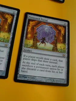 MTG Card. Possessed Portal x2 Fifth Dawn Artifact rare 2 cards - Image 5