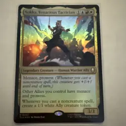 MTG FOIL Sokka, Tenacious Tactician - Avatar: The Last Airbender #242 - Image 1