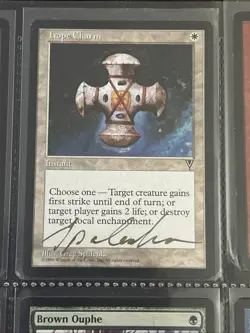MTG-DD Mixed Lot Of 9 Signed Magic The Gathering Cards - Image 4