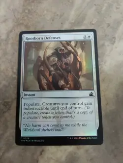 Rootborn Defenses Ravnica Remastered Foil - Image 1