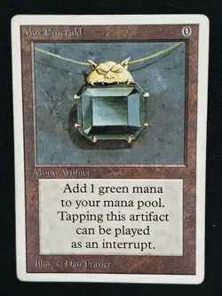 MTG MOX EMERALD Unlimited magic the gathering - Image 1