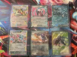 Pokemon Surging Sparks Ex Lot of 6 NM+ - Image 1