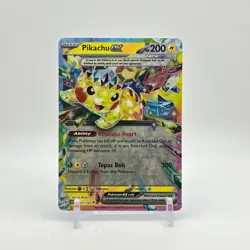 Pokemon Pikachu TCG Surging Sparks EX Double Rare Holo Card 057/191 - Image 1