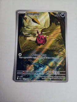 Pokemon Black Bolt Venipede Card 132/086 Near Mint Or Better Condition?????????? - Image 1