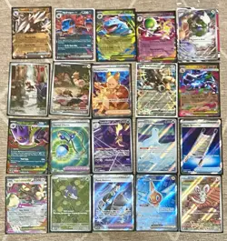 TCG Pokemon 40x Card Binder Lot Collection - Illustration Rare, FA's, Ex’s, More - Image 1