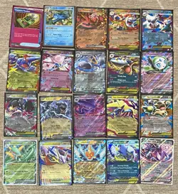 TCG Pokemon 40x Card Binder Lot Collection - Illustration Rare, FA's, Ex’s, More - Image 2