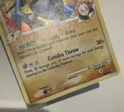 2009 Pokemon Lucario #8/111 Holo Rare Rising Rivals MP (See Desc) - Image 5