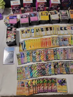 ?? 400+ HOLOS MASSIVE POKEMON COLLECTION TCG HUGE AUCTION INCLUDES GRADED CARDS - Image 2