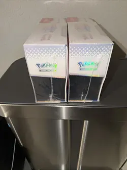 2 Pokemon Prismatic Evolutions Elite Trainer Box ETB And Booster Bundle (SEALED) - Image 2