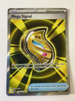 Mega Signal 171/132 Pokemon TCG: Mega Evolution Near Mint (NM/M) Full Art - Image 1