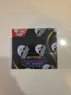 Phantasmal Flames Mega Evolution Pokemon TCG Booster Box - Image 1