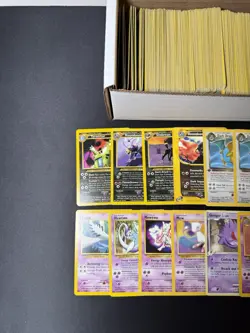Huge Collection Bulk Lot of 600+ Pokemon Cards Mixed WOTC-XY Vintage HP-DAMAGED - Image 2