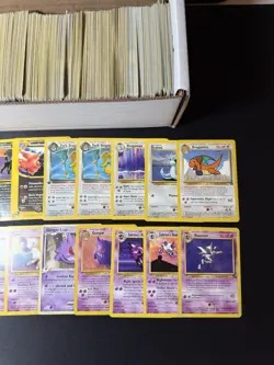 Huge Collection Bulk Lot of 600+ Pokemon Cards Mixed WOTC-XY Vintage HP-DAMAGED - Image 3