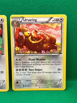 Pokemon Tcg Teddiursa RC15/RC25 & Ursaring RC16/RC25 Radiant Collection - Image 3
