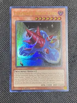 YuGiOh! - Labyrinth Heavy Tank MP24-EN257 Ultra Rare 1st Edition Near Mint - Image 1