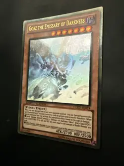 Yugioh Gorz the Emissary of Darkness GLD5-EN024 Gold Ghost Rare LP - Image 5