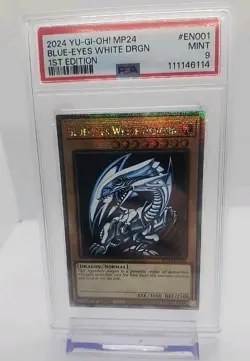Blue-Eyes White Dragon (Ghost Rare) GFP2-EN175 Ghosts from the Past: the 2nd... - Image 1