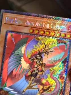Yu-Gi-Oh! Fire King High Avatar Garunix RA04-EN194 Platinum Secret Rare NM - Image 4