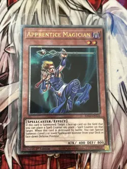YUGIOH APPRENTICE MAGICIAN QUARTER CENTURY SECRET RARE RA03-EN124 - Image 1