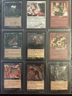 MTG-HH Mixed Lot Of 9 Signed Magic The Gathering Cards (MTG) - Image 1